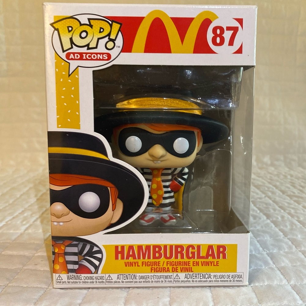 Ad Icons-Mcdonald’s Hamburglar #87, Funko Pop